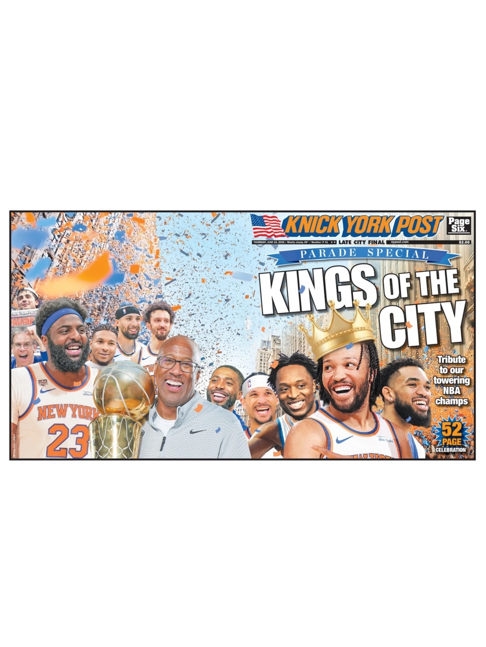New York Knicks New York post rare prade rare 2026 🟠🟠🏀🏆 knick York post